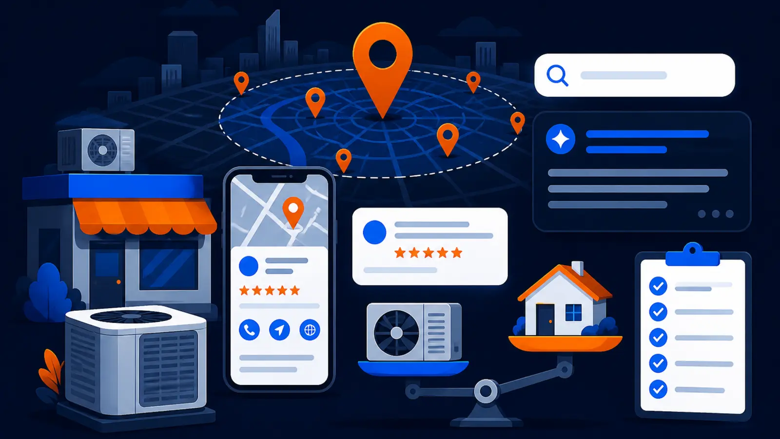 AI search optimization for HVAC companies