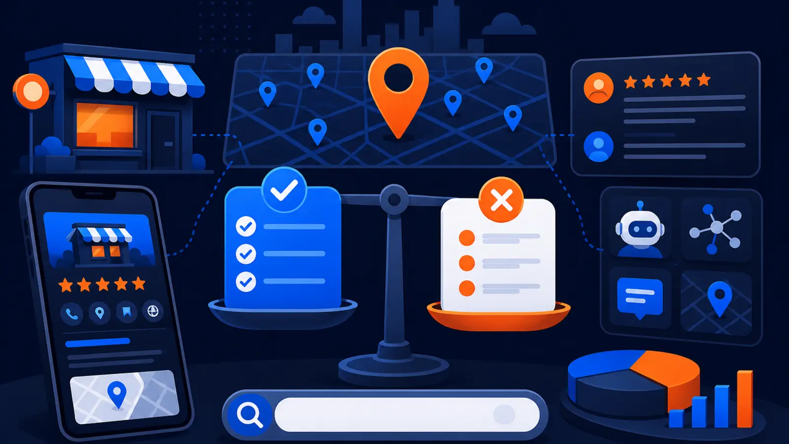 AI search optimization near me