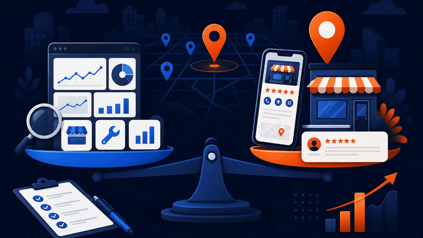 Digital Domination vs doing local SEO yourself with free Google tools and a rank tracker
