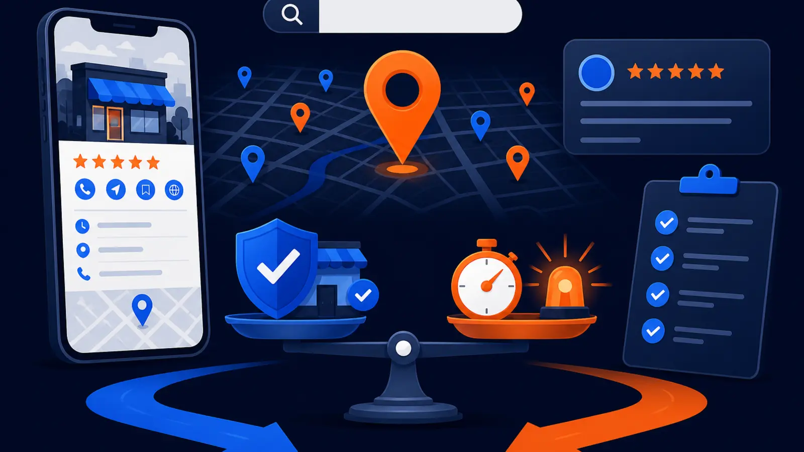 Emergency and same-day Google Maps SEO: what is realistic