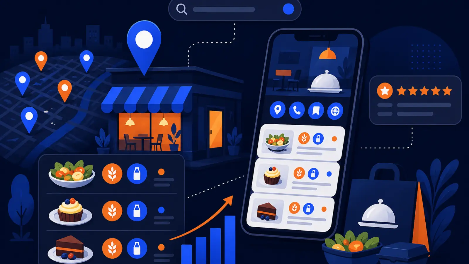 Google adds gluten-free and dairy-free fields to Business Profile menus