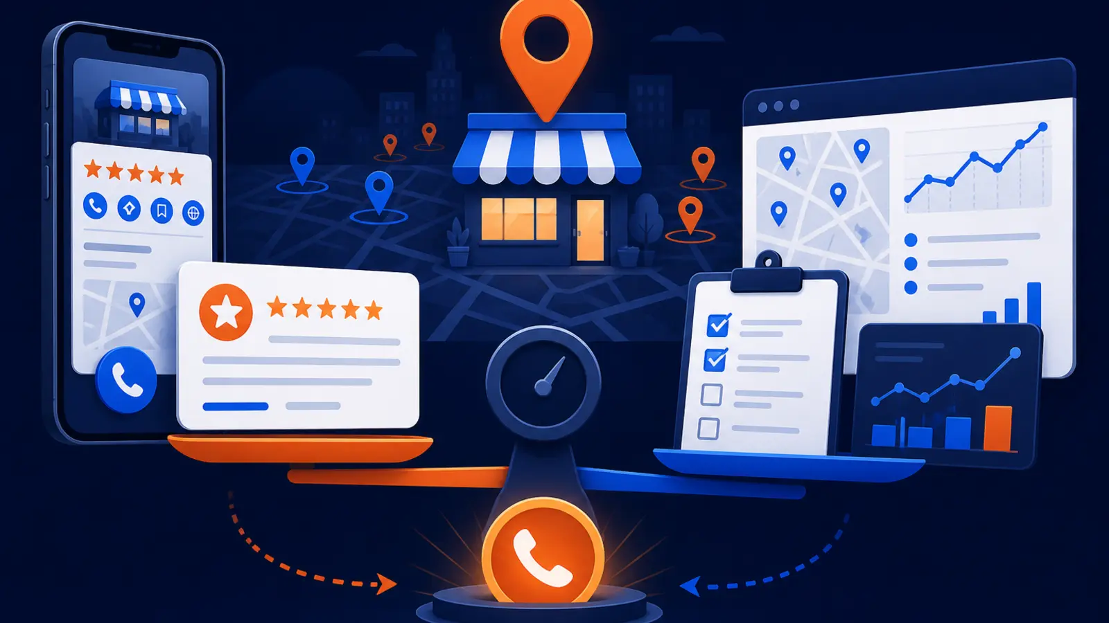 Google review management vs doing local SEO yourself