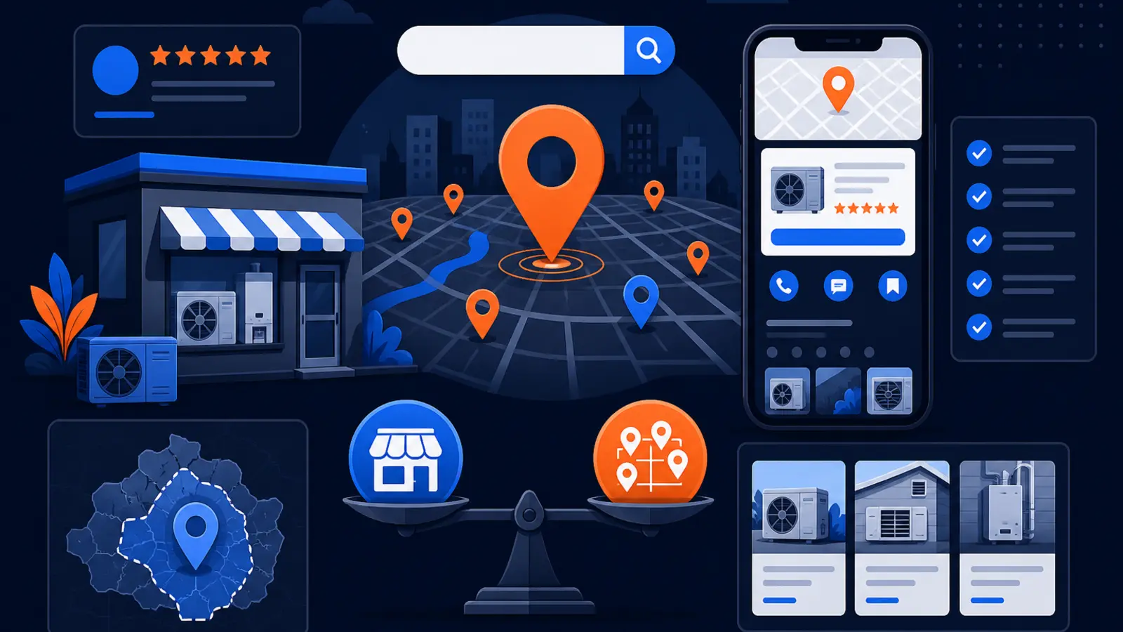 Local SEO services for HVAC companies