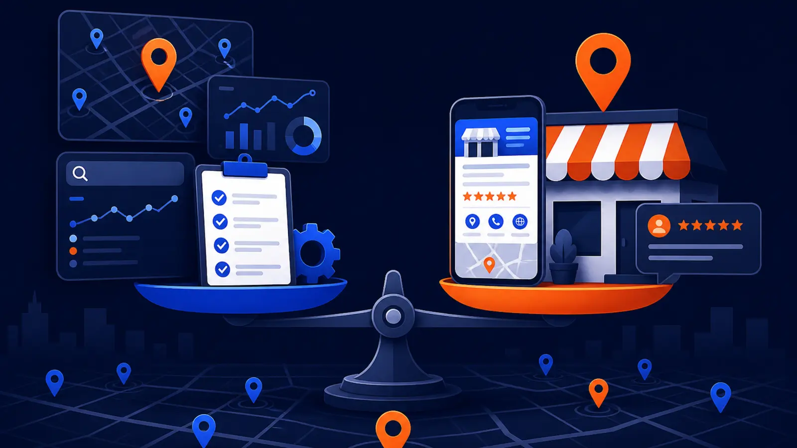 Qualification call vs doing local SEO yourself