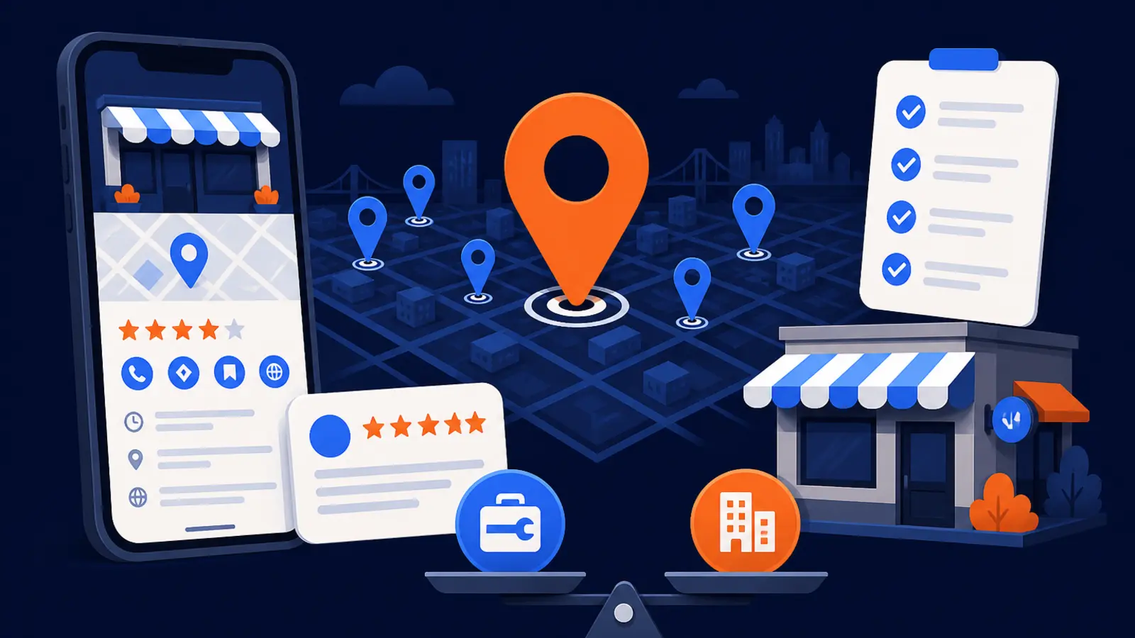 What is included in Google Maps SEO?