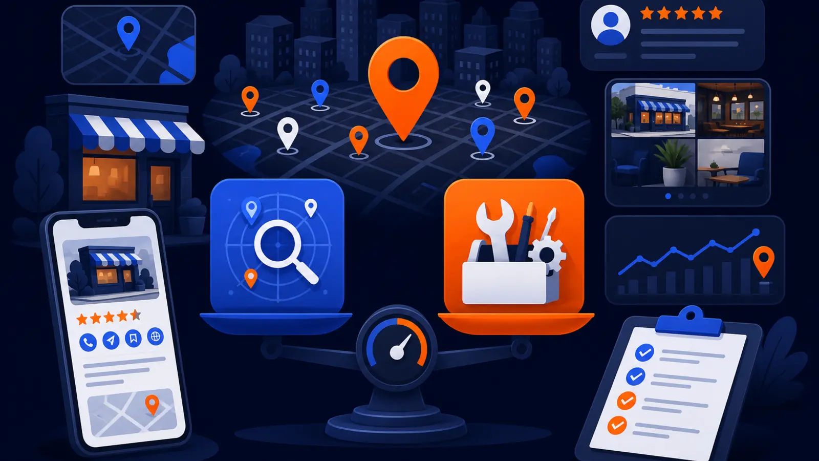 When to use free local visibility tools before DIY local SEO