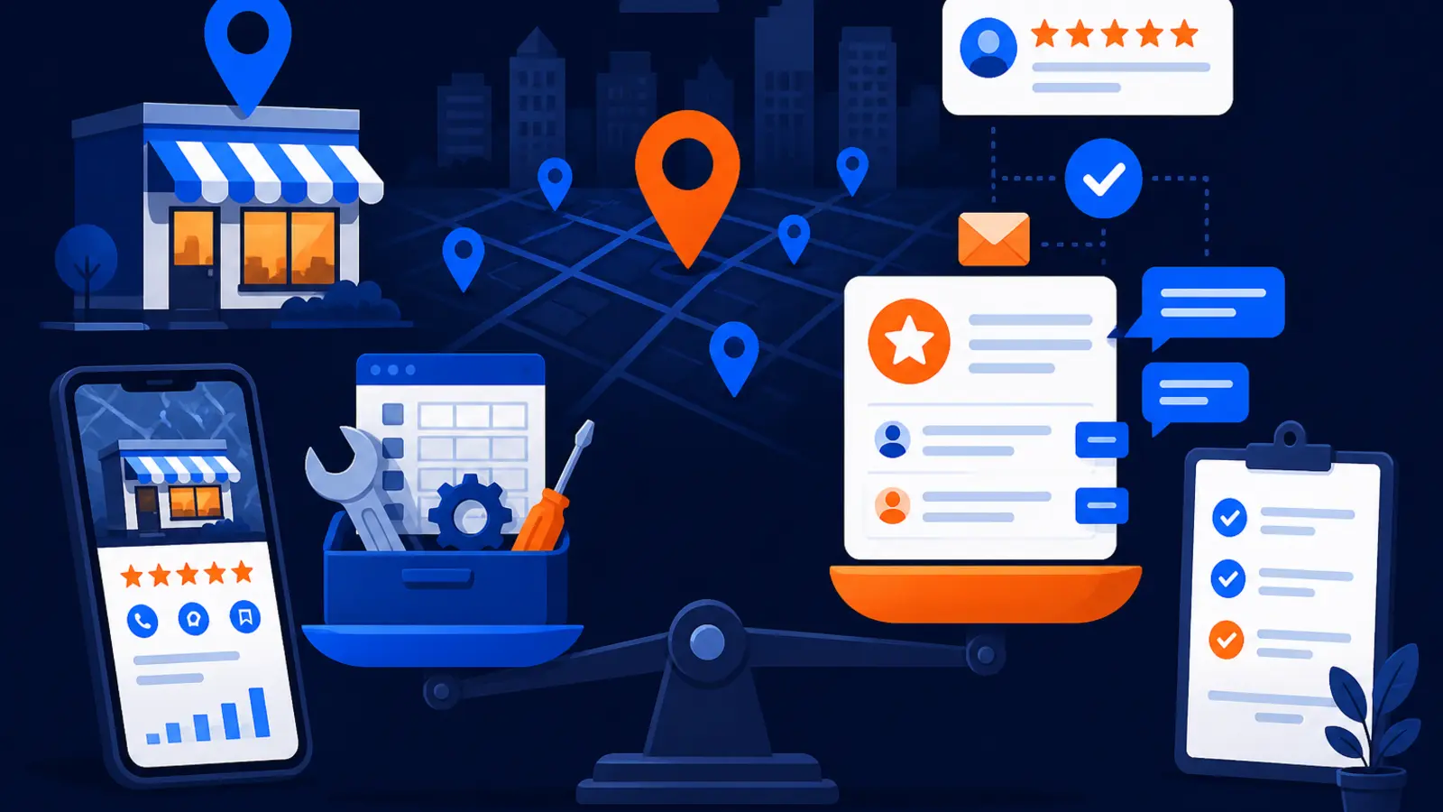 When to choose Google review management instead of DIY local SEO tools
