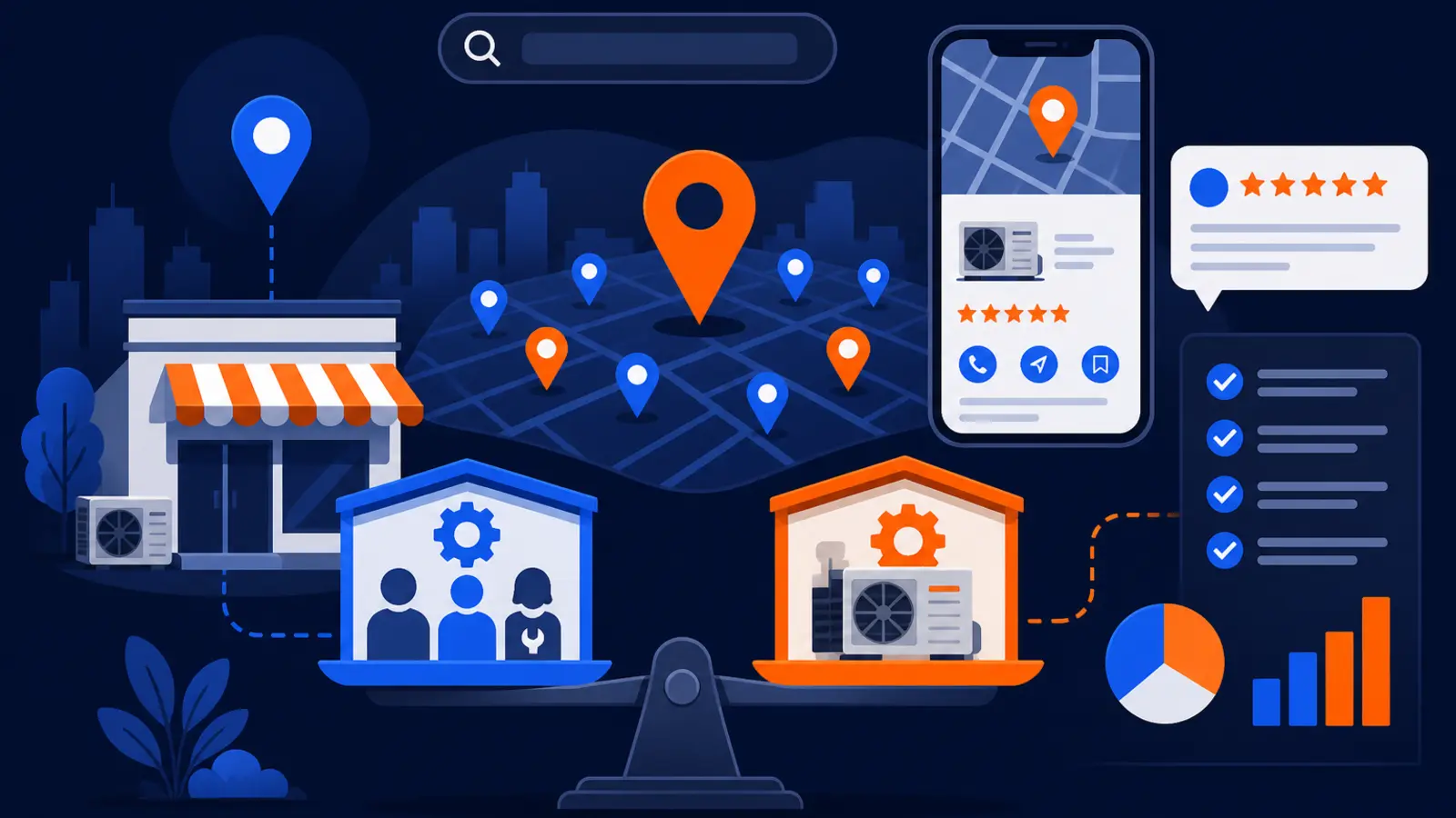 White label local SEO for HVAC