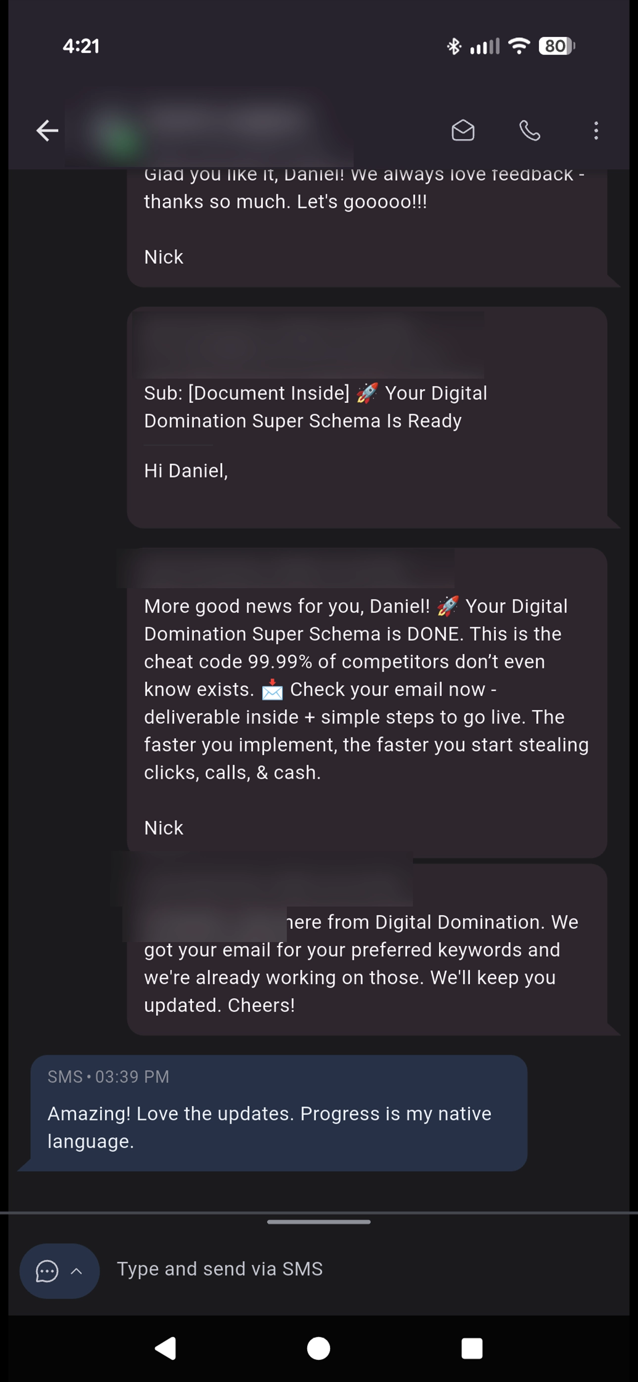 Client feedback 4