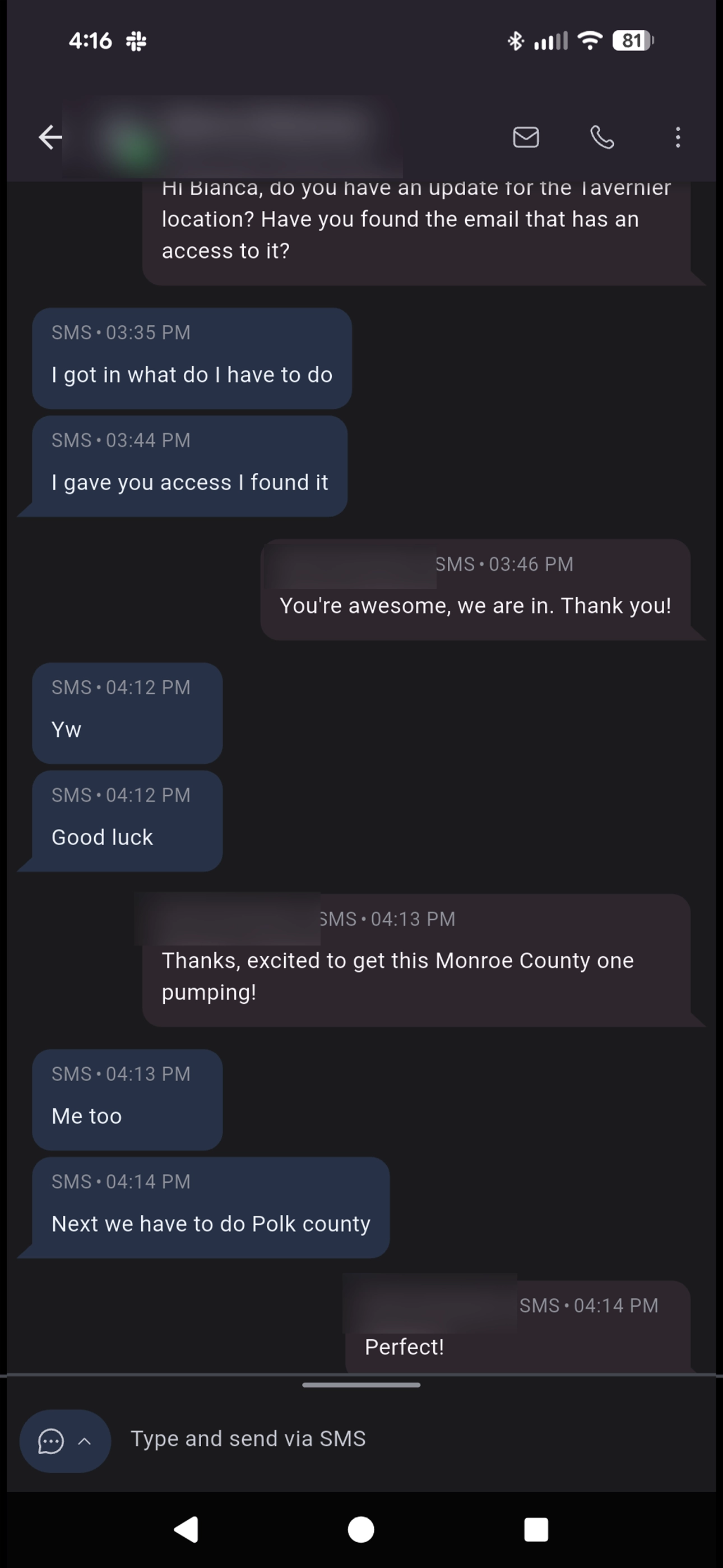 Client feedback 5