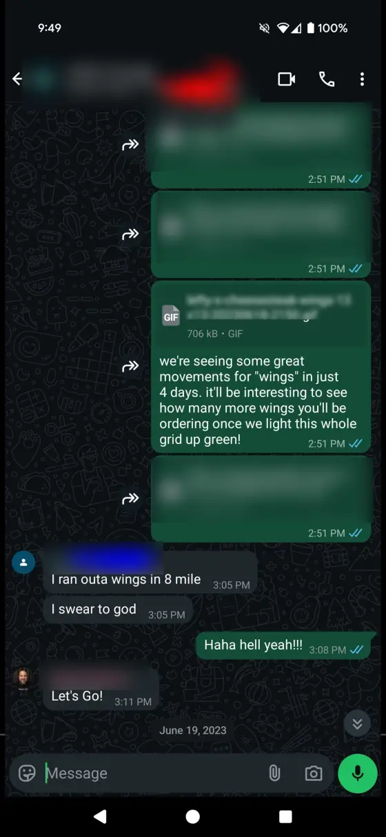 Unedited client feedback screenshot 10 of 10