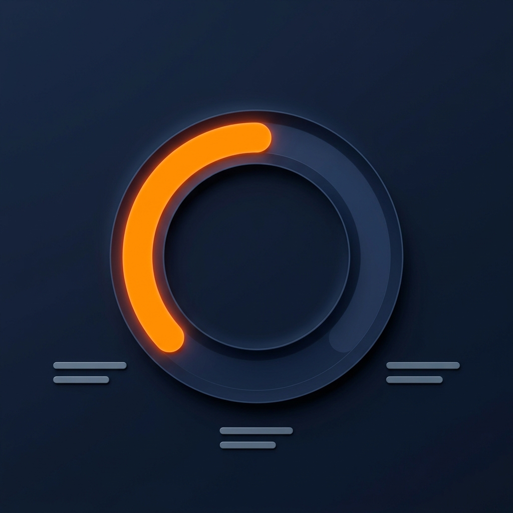 Circular ring gauge partially filled in orange, representing an AI Trust Score in the Invisible band (0 to 40 out of 100).