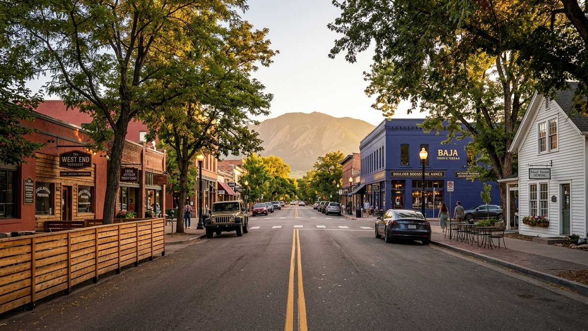 Pearl Street Mall Boulder