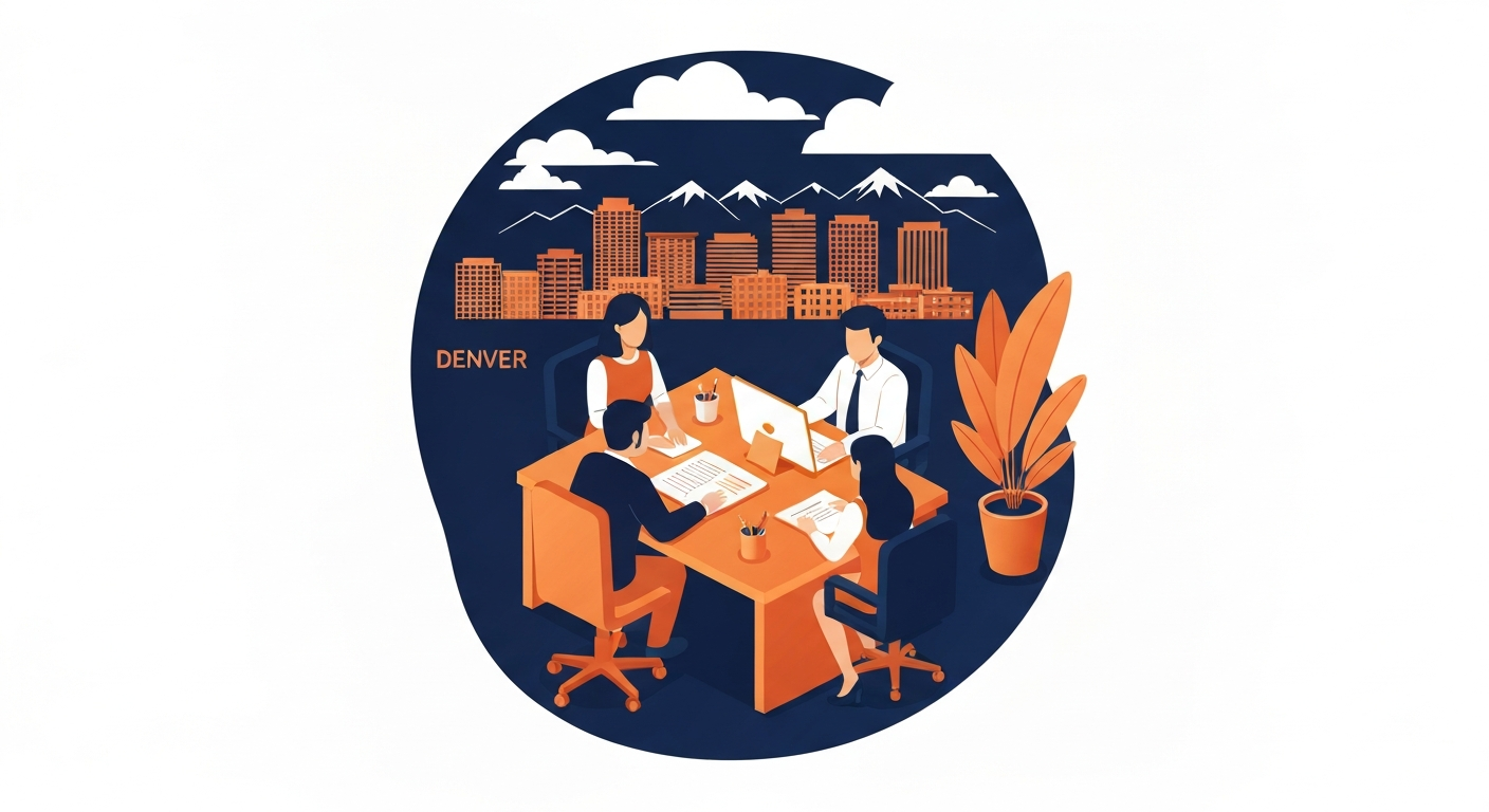 A Family Law Attorney professional working on a job site in Denver.